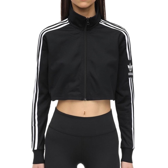 adidas jacket crop top